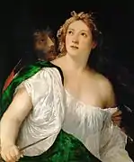 Tarquinio y Lucrecia, de Tiziano