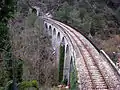 Viaducto ferroviario en La Grave.