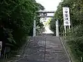 Puerta Torii del Santuario Tokiwa (常磐神社)