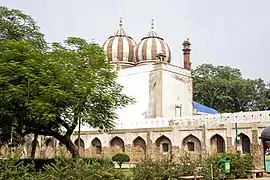 Vista de la mezquita