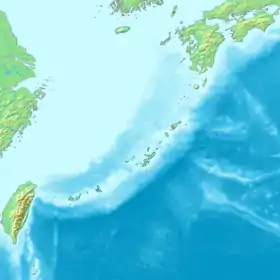 Islas Tokara ubicada en Islas Ryūkyū