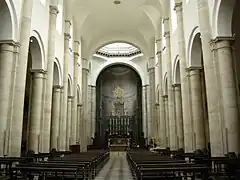 Interior de la catedral