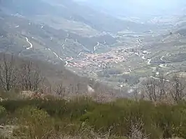 Vista desde el puerto de Tornavacas