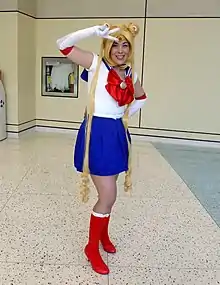 Sailor Moon Cosplayer