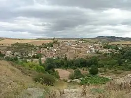 Localidad de Torres del Río y tierras circundantes.