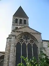 Fachada del transepto norte