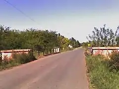 Puente sobre el Arroyo de la Cañada Pantanosa.