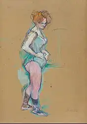 Trapéziste du Cirque Fernando, de Toulouse-Lautrec (1890)