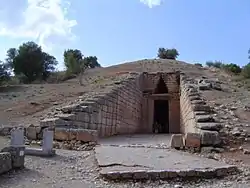 Tesoro de Atreo (un tholos o tumba circular en Micenas).
