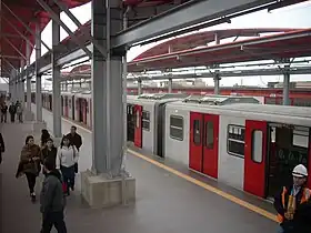 Estación en período de Marcha Blanca (julio 2011)