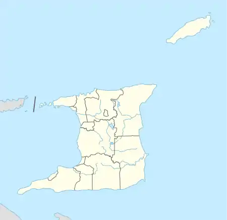 Couva Central ubicada en Trinidad y Tobago