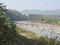 El río al norte de Bidur