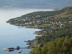 Vista de Trollvik.