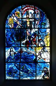 Marc Chagall, Vitral de la Iglesia de Todos los Santos, Tudeley-Kent, 1963