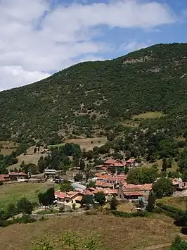 La localidad de Tudes (Vega de Liébana).