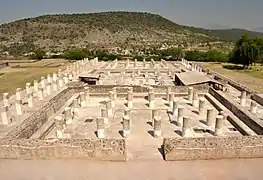 Palacio Quemado en Tollan-Xicocotitlan.