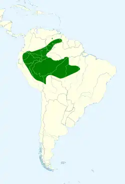 Distribución geográfica del zorzal imitador.