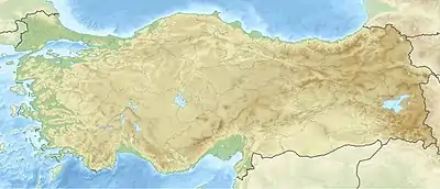 Golfo de Edremit (o Adramiteno) ubicada en Turquía