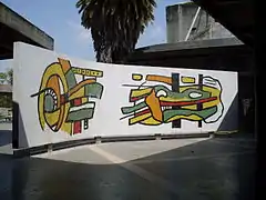 Bimural de Fernand Léger (1954), de Fernand Léger, actualmente en la Ciudad Universitaria de Caracas (Caracas, Venezuela).