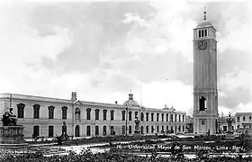 La Casona y la Torre Alemana en 1924