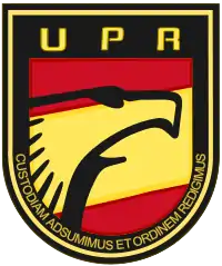 Emblema de la Unidad de Prevención y Reacción (UPR)