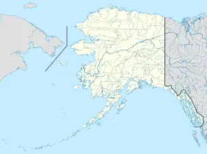 Gambell ubicada en Alaska