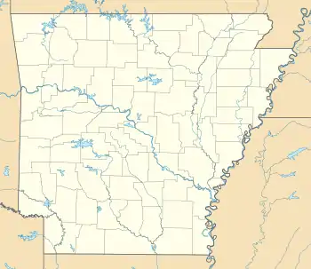 Municipio de Mill Creek ubicada en Arkansas