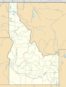 Osburn ubicada en Idaho