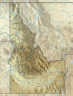 Lago Henrys ubicada en Idaho