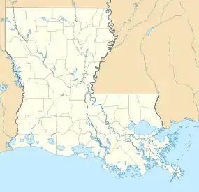 Dry Prong ubicada en Luisiana