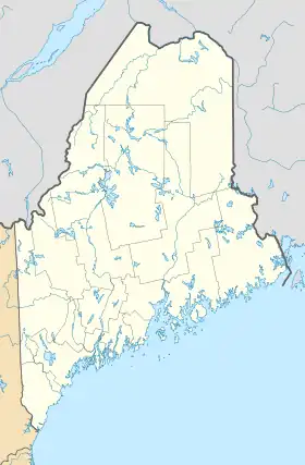 South Portland ubicada en Maine