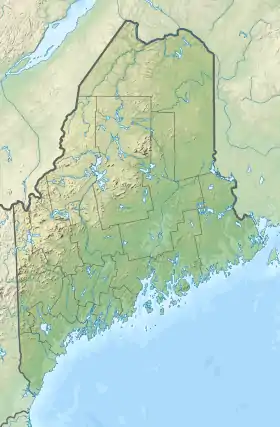 Bahía de Penobscot ubicada en Maine