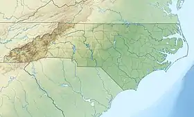 Albemarle Sound ubicada en Carolina del Norte