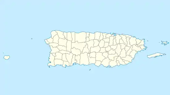 Guánica ubicada en Puerto Rico