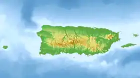 Bosque Nacional El Yunque ubicada en Puerto Rico