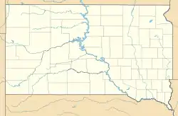 Municipio de Howard ubicada en South Dakota