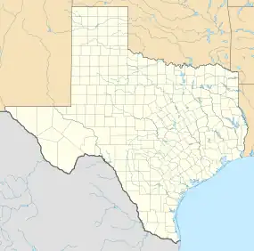 Christoval ubicada en Texas