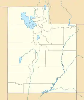Blanding ubicada en Utah