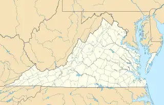 Cumberland ubicada en Virginia