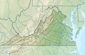 Península Middle ubicada en Virginia