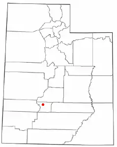 Localización de Marysvale, Utah
