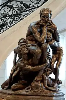 Ugolino (escena del Infierno de Dante), de Carpeaux,