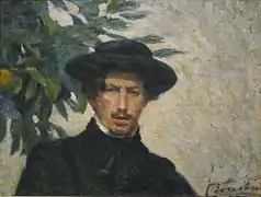 Autorretrato, 1905.