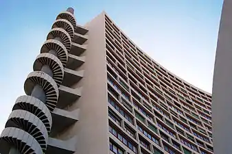 El edificio Brasilia