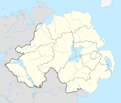 Kilrea ubicada en Irlanda del Norte