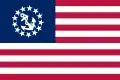 Bandera de yate de los Estados Unidos.