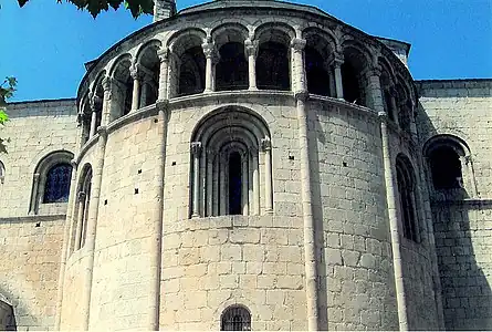 Ábside de la catedral de Urgel