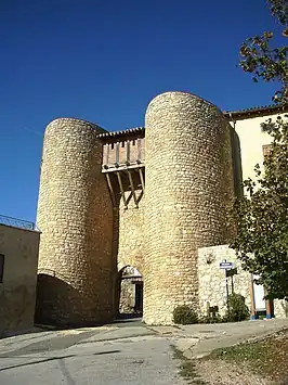 Puerta amurallada de Peñacerrada.