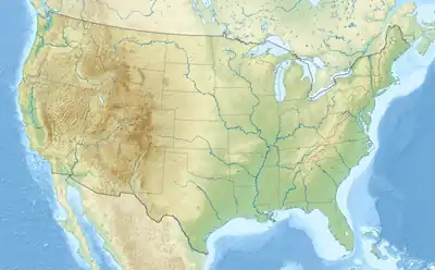 Península Middle ubicada en Estados Unidos