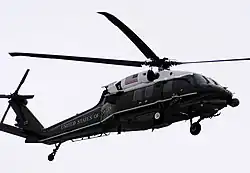 VH-60N sobre Washington D.C.